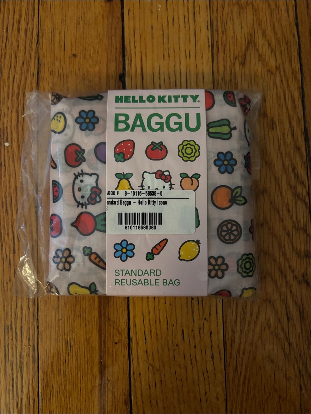 Baggu NWT Hello Kitty Icons Standard Reusable Bag